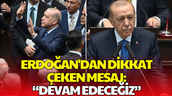 Cumhurbaşkanı Erdoğan'dan Dikkat Çeken Mesaj: Yeni Katılımlar Sürecek